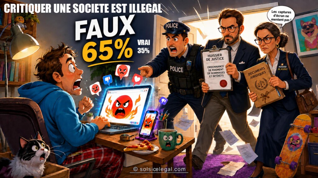 Critiquer une entreprise