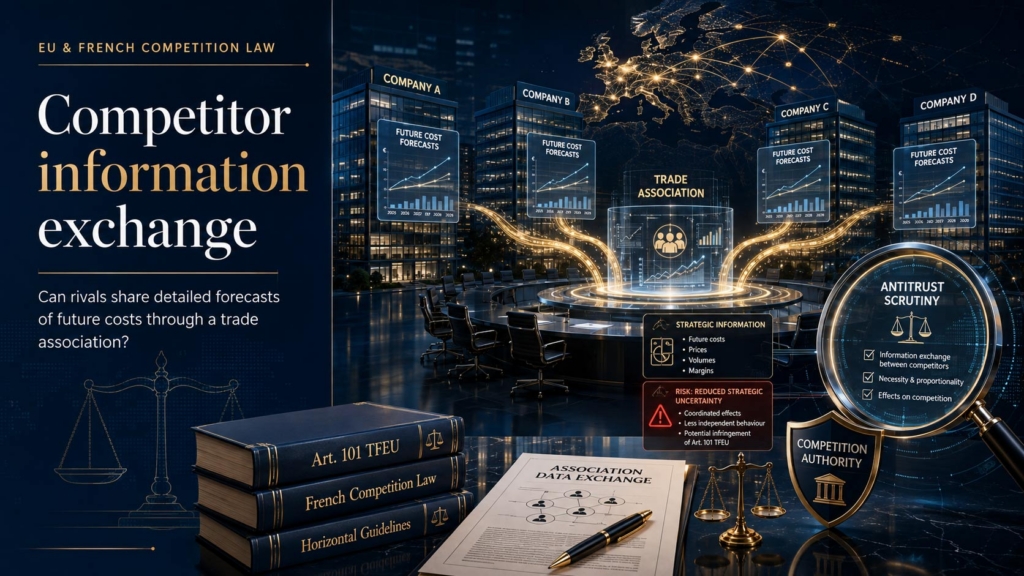 Competitor information exchange