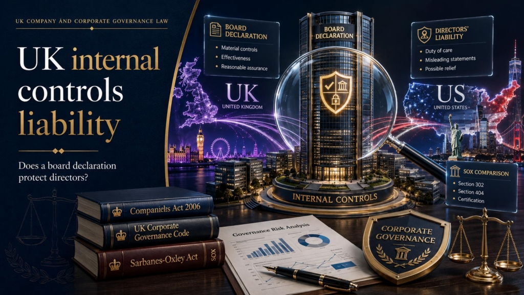 UK internal controls liability