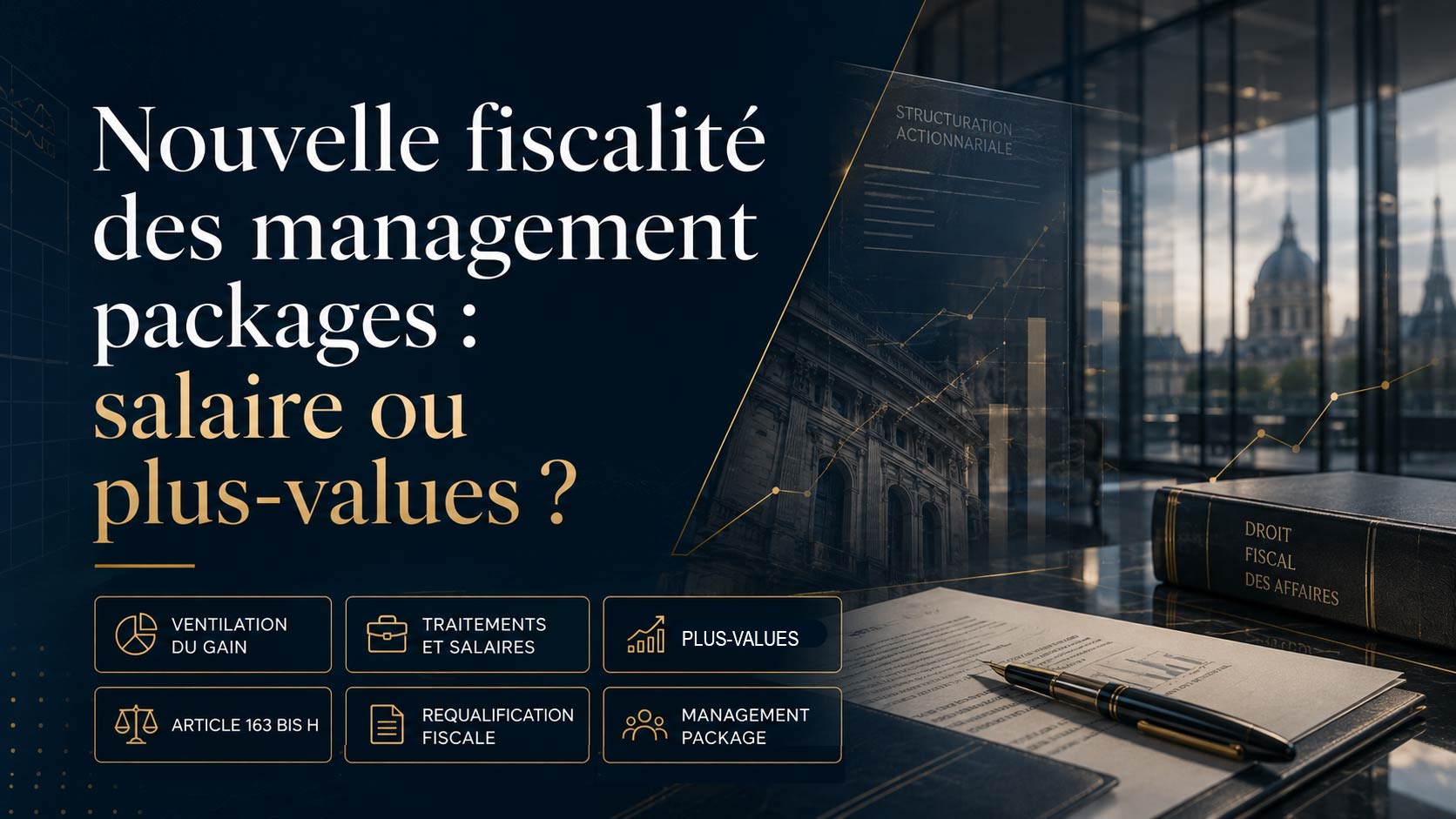 Fiscalité des management packages